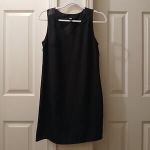 Women's Sleeveless Black Mossimo Dress XS With Sequin Shoulders